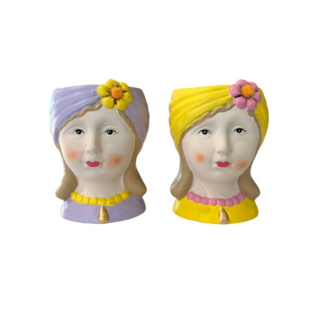 POT VISAGE FEMME EN CERAMIQUE︱Lory