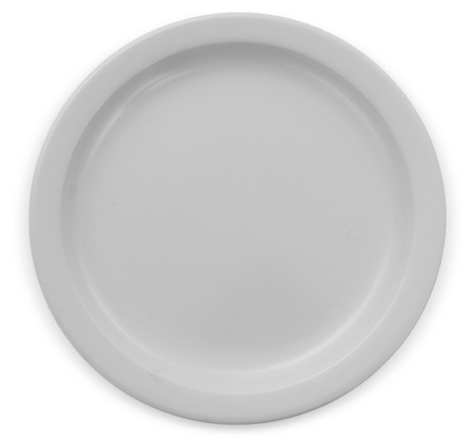 ASSIETTE MELAMINE BLANC | Lory