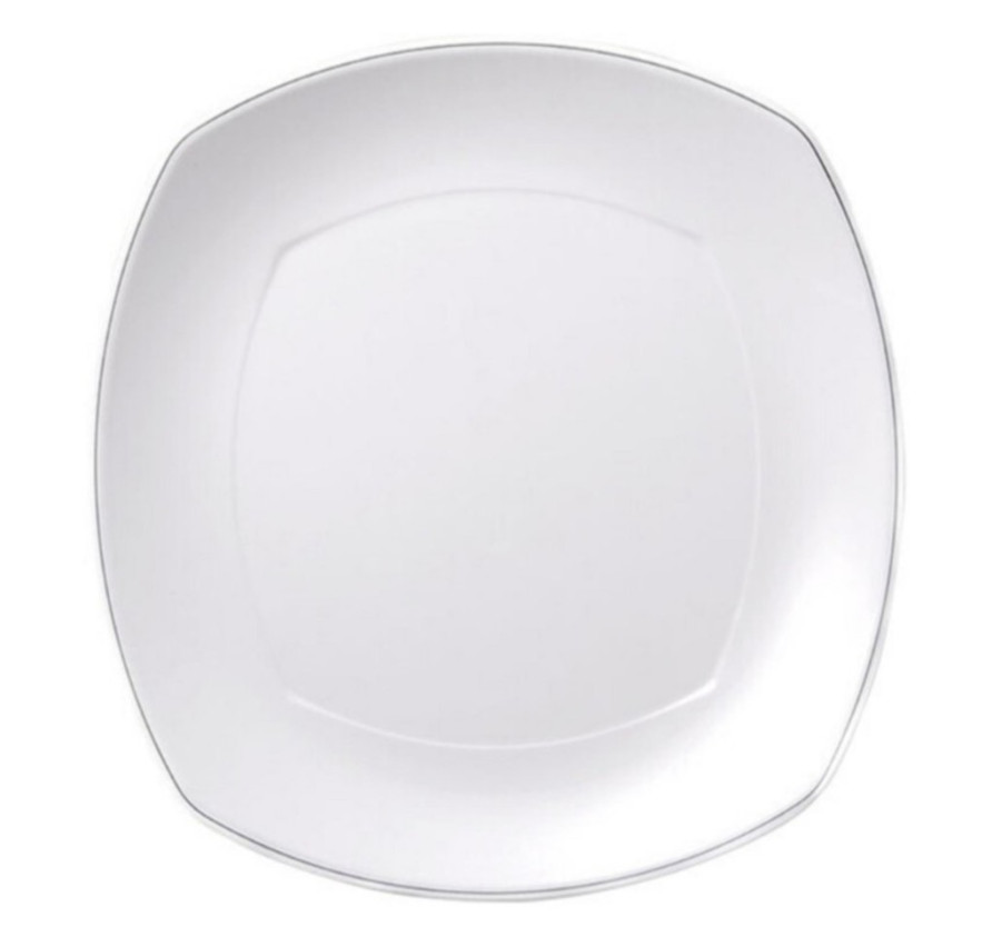ASSIETTE BLANCHE EN MELAMINE
