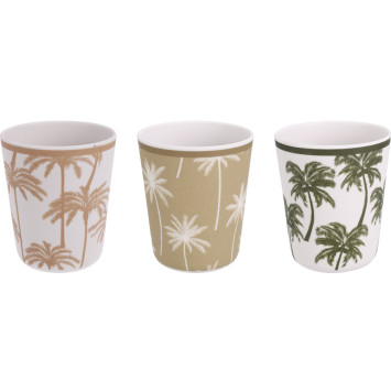 GOBELET MELAMINE 9X10.5CM 3ASS | Lory