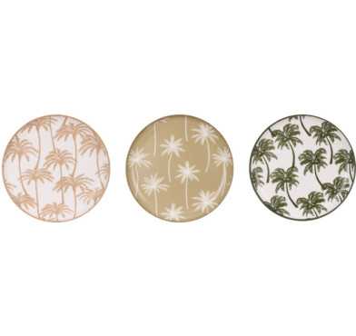 ASSIETTE MELAMINE 25CM - 3 ASS | Lory