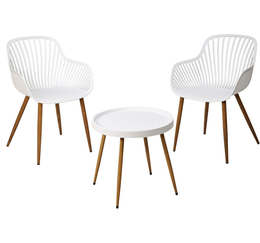 SET DE SALON DE JARDIN 3 PCS