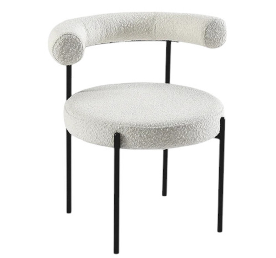 CHAISE ORGANIQUE RIM BLANCHE