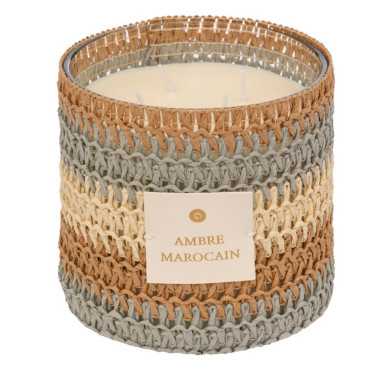 BOUGIE PARFUMEE AMBRE MAROCAIN