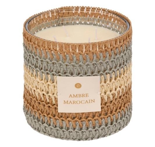 BOUGIE PARFUMEE AMBRE MAROCAIN