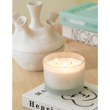 VASE CORAIL EN ERGILE BLANC