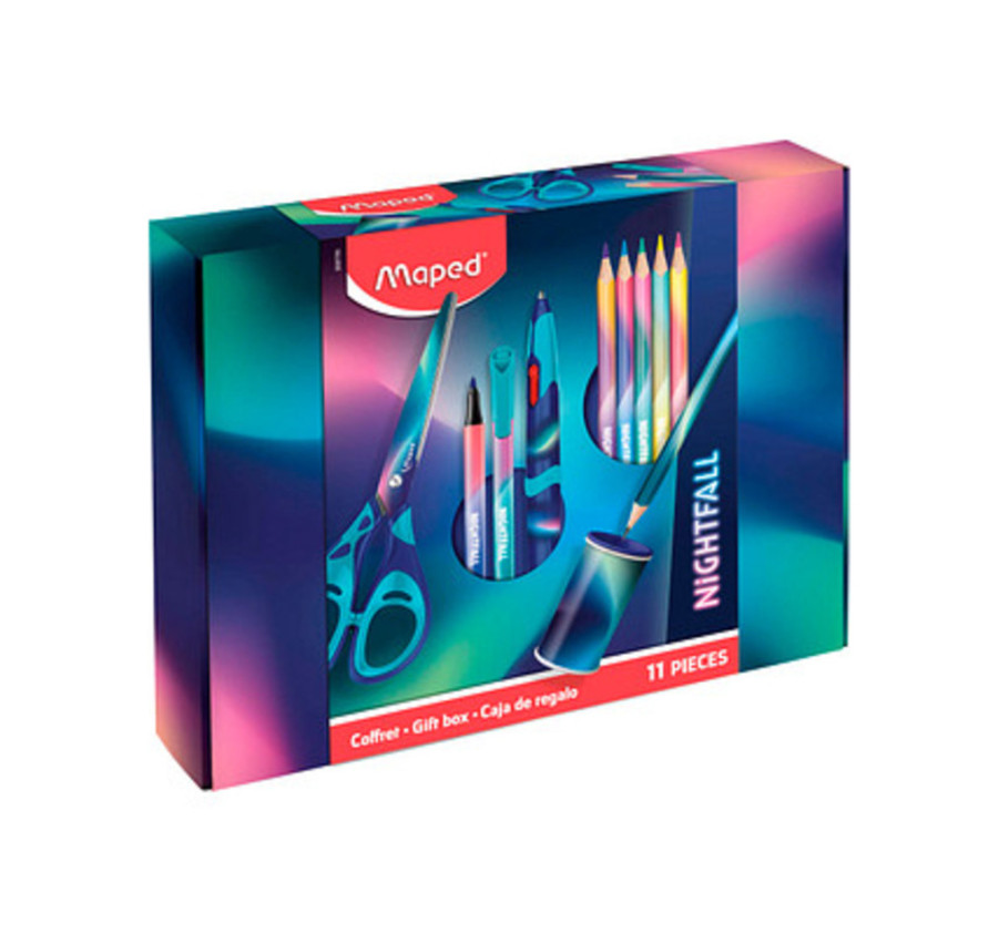 COFFRET FOURNITURES SCOLAIRES