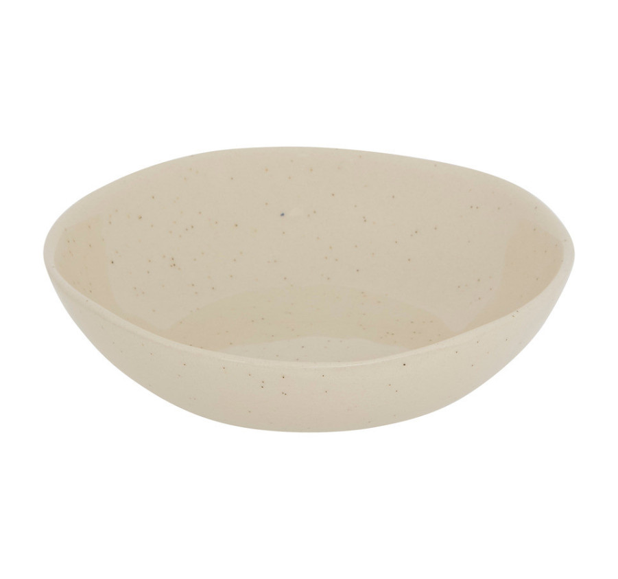ASSIETTE CREUSE WONJA CREME