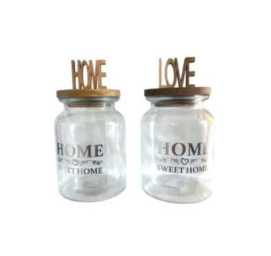 BOCAL AVEC COUVERCLE 11X20CM | Lory