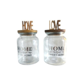 BOCAL AVEC COUVERCLE 11X20CM | Lory