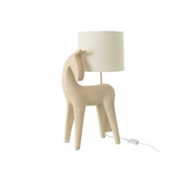 LAMPE CHEVAL MODERNE RESINE