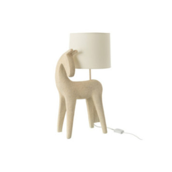 LAMPE CHEVAL MODERNE RESINE