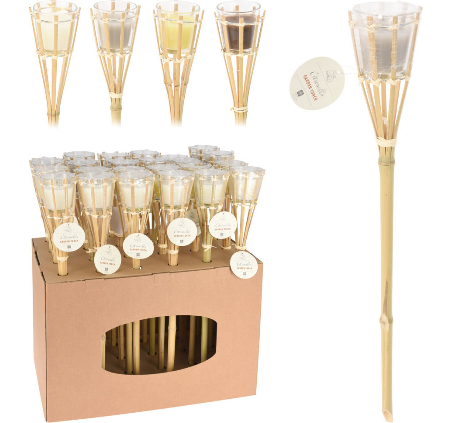 FLAMBEAU DE JARDIN CITRONNELLE