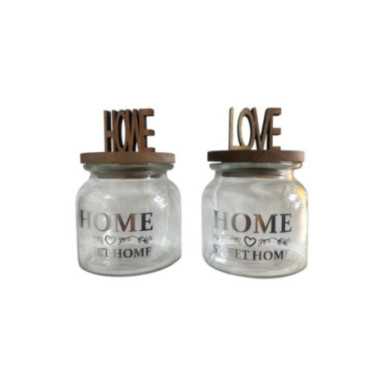 BOCAL AVEC COUVERCLE 11X16CM | Lory