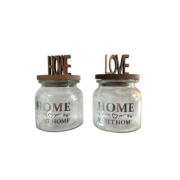 BOCAL AVEC COUVERCLE 11X16CM | Lory