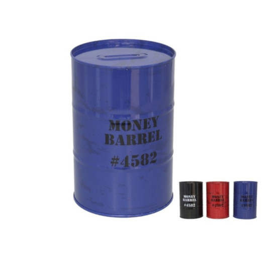 TIRELIRE METAL TONNEAU︱Lory