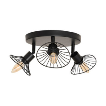 PLAFONNIER 3 APPLIQUES ADELIA