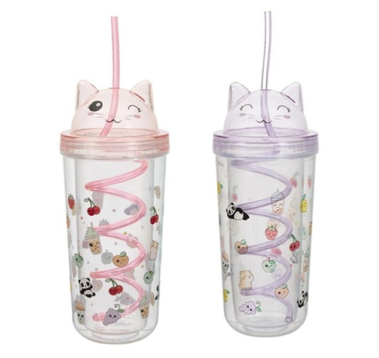 VERRE DE TRANSPORT A PAILLE CH | Lory