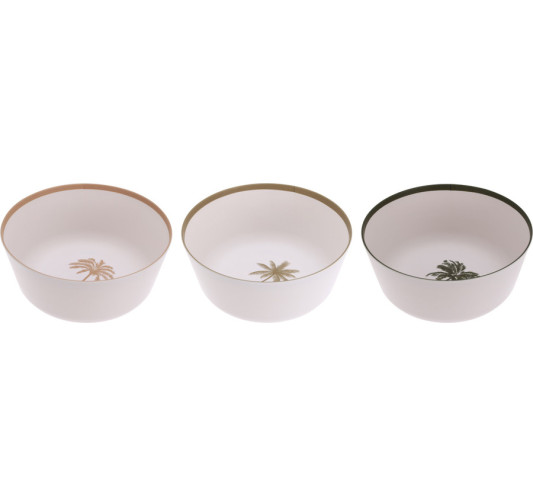 SALADIER MELAMINE 26X11CM 3ASS | Lory