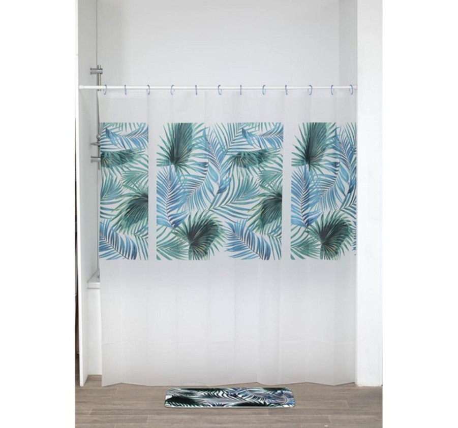 RIDEAU DE DOUCHE TROPICALE