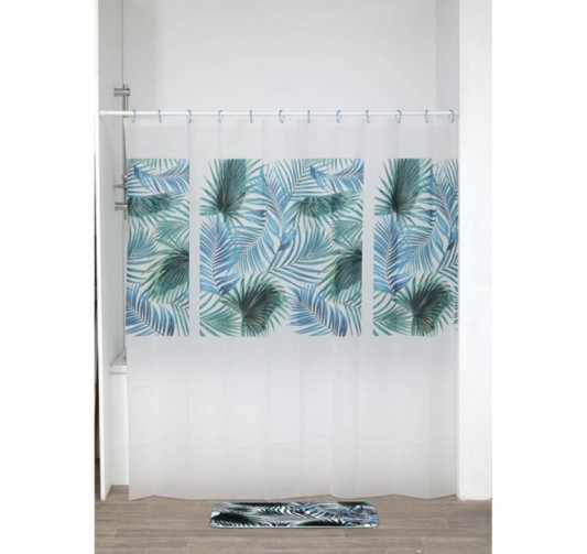 RIDEAU DE DOUCHE TROPICALE