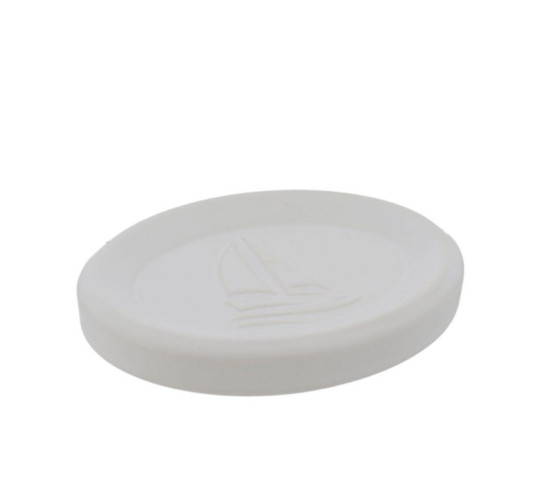 PORTE SAVON EN GRES BLANC