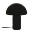 LAMPE CHAMPIGNON LITO NOIR