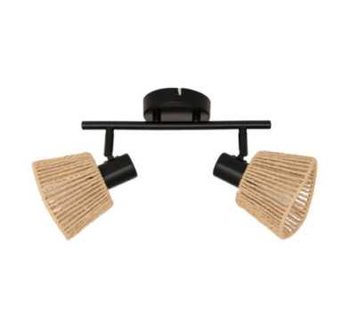 PLAFONNIER 2 APPLIQUES MYHA