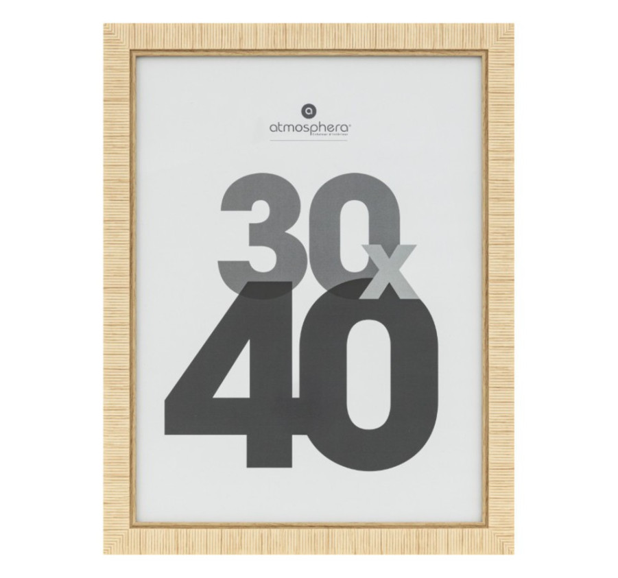 CADRE PHOTO EN BOIS BEIGE