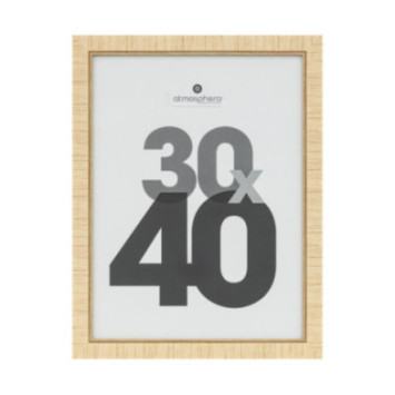 CADRE PHOTO EN BOIS BEIGE