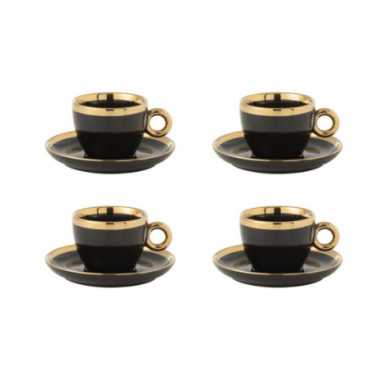 SET DE 4 TASSES EN CERAMIQUE
