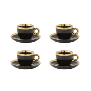 SET DE 4 TASSES EN CERAMIQUE