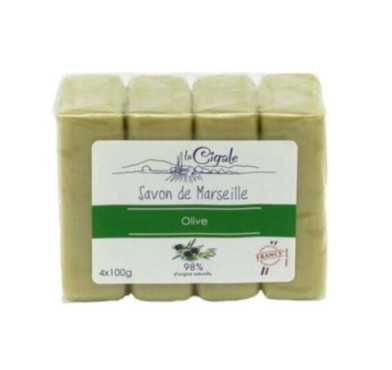 LOT DE 4 SAVONS DE MARSEILLE | Lory