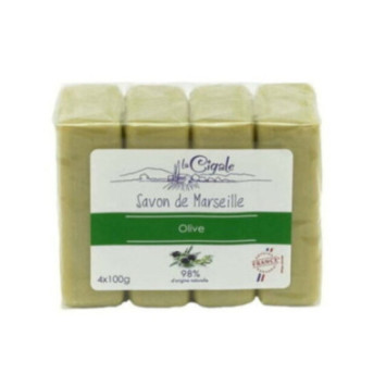 LOT DE 4 SAVONS DE MARSEILLE | Lory