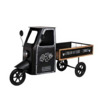 CAMION PORTE PLANTE NOIR