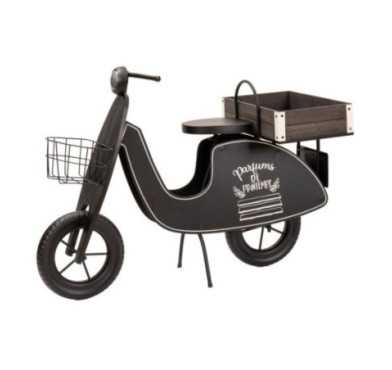 VESPA PORTE PLANTES NOIR