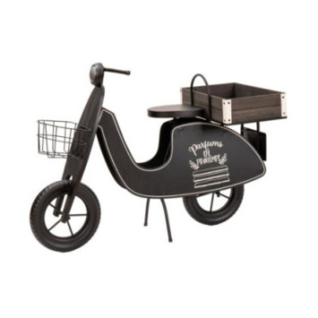 VESPA PORTE PLANTES NOIR