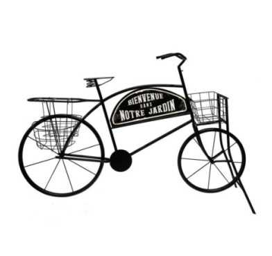 VELO PORTE PLANTES NOIR