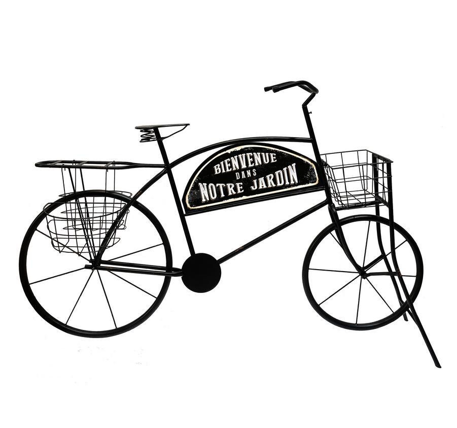 VELO PORTE PLANTES NOIR