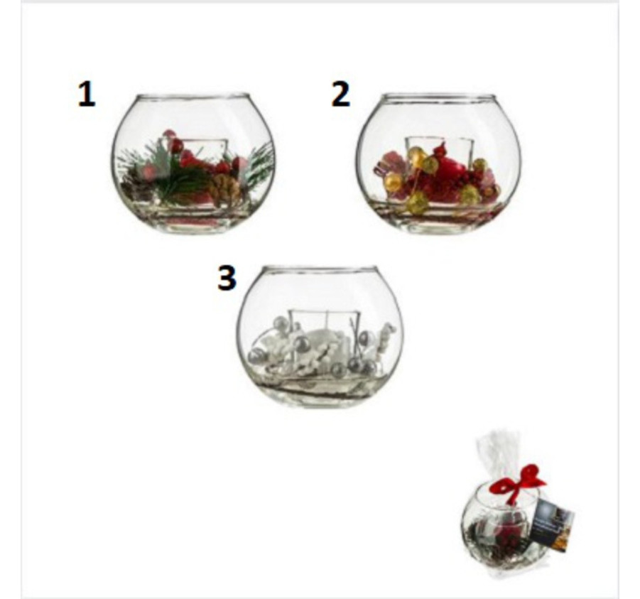 BOUGIE DANS UN PHOTOPHORE EN