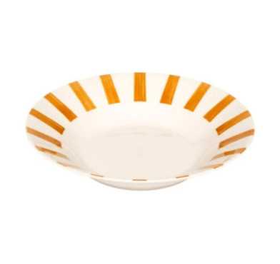 ASSIETTE CREUSE CHERI JAUNE