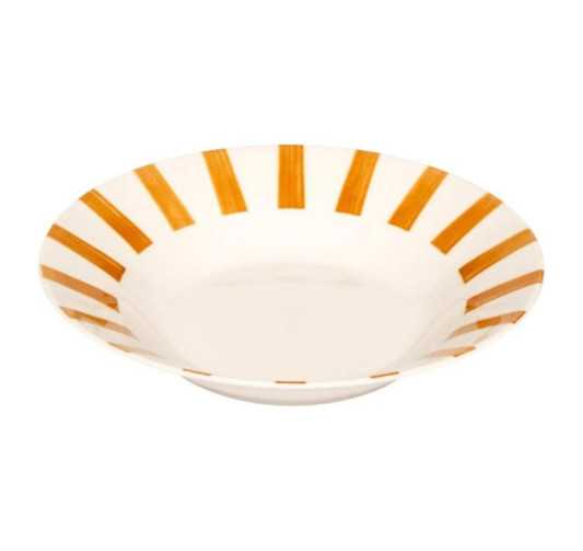 ASSIETTE CREUSE CHERI JAUNE