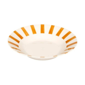 ASSIETTE CREUSE CHERI JAUNE