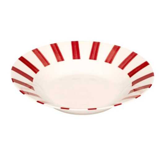 ASSIETTE CREUSE CHERI ROUGE