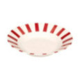 ASSIETTE CREUSE CHERI ROUGE