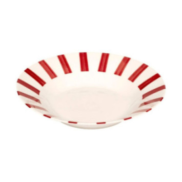 ASSIETTE CREUSE CHERI ROUGE