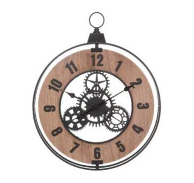 HORLOGE MECANIQUE JACK EN BOIS