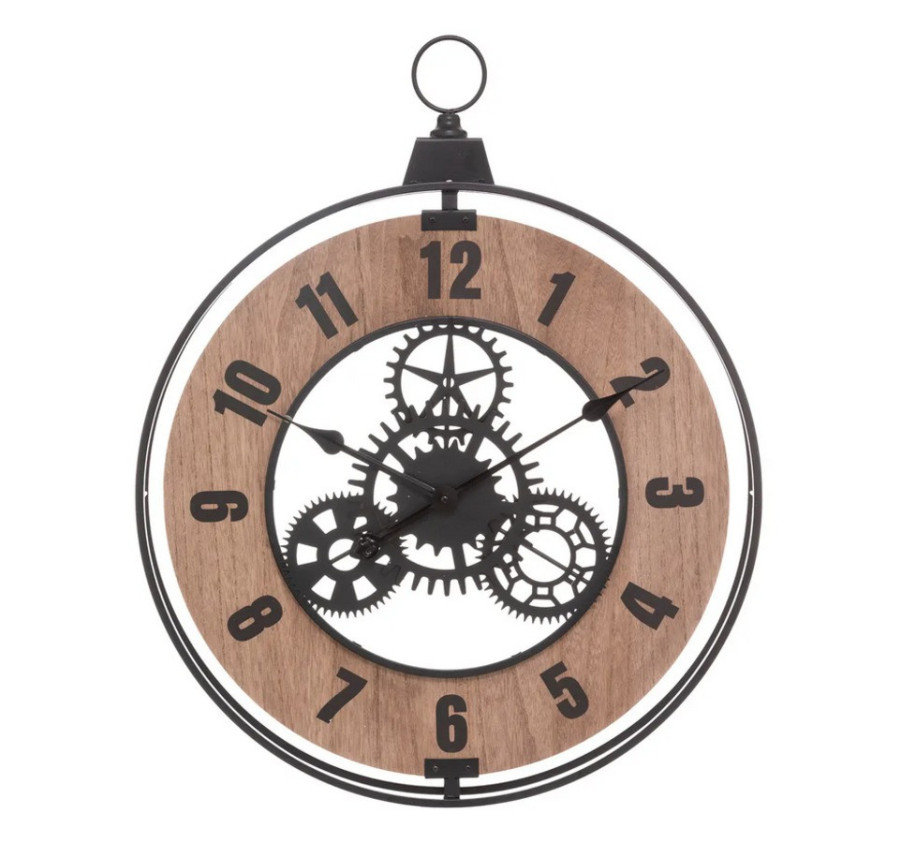 HORLOGE MECANIQUE JACK EN BOIS