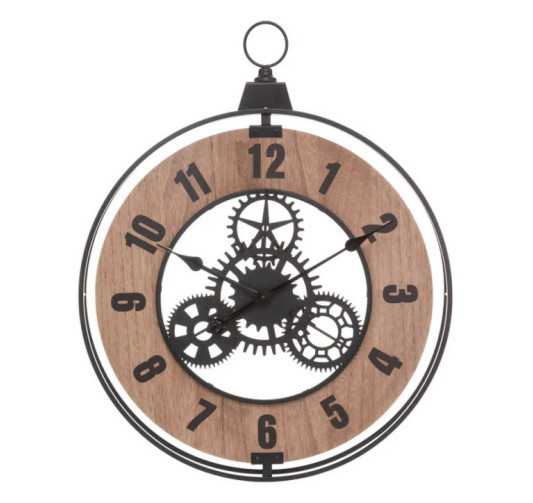 HORLOGE MECANIQUE JACK EN BOIS