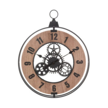 HORLOGE MECANIQUE JACK EN BOIS